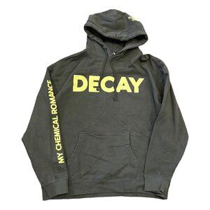 2022 My Chemical Romance Hoodie Sz X-Large Green Foundations Decay Pullover MCR